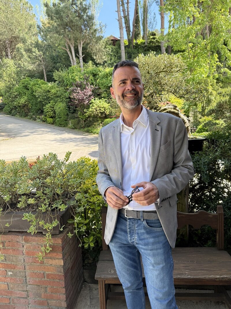 Iván Jiménez, asesor inmobiliario colaborador de Ángela Clair