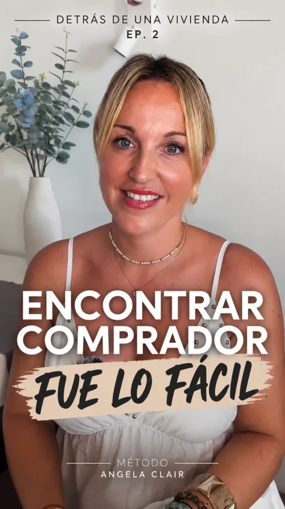 Rebeca Merino en la portada del episodio 2: Encontrar comprador fue lo fácil. Método Angela Clair.